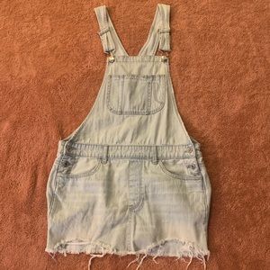 American Eagle Outfitters | Jeans | American Eagle Jean Overall Dress |  Poshmark